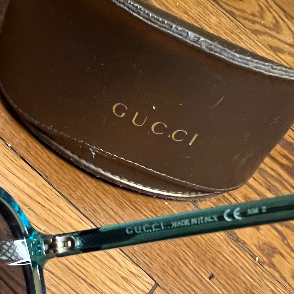Gucci Round Gradient Sunglasses - image 5